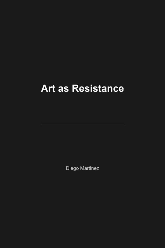 Art as Resistance book cover