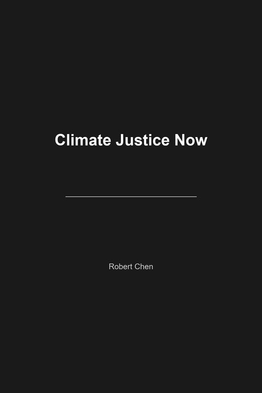 Climate Justice Now book cover