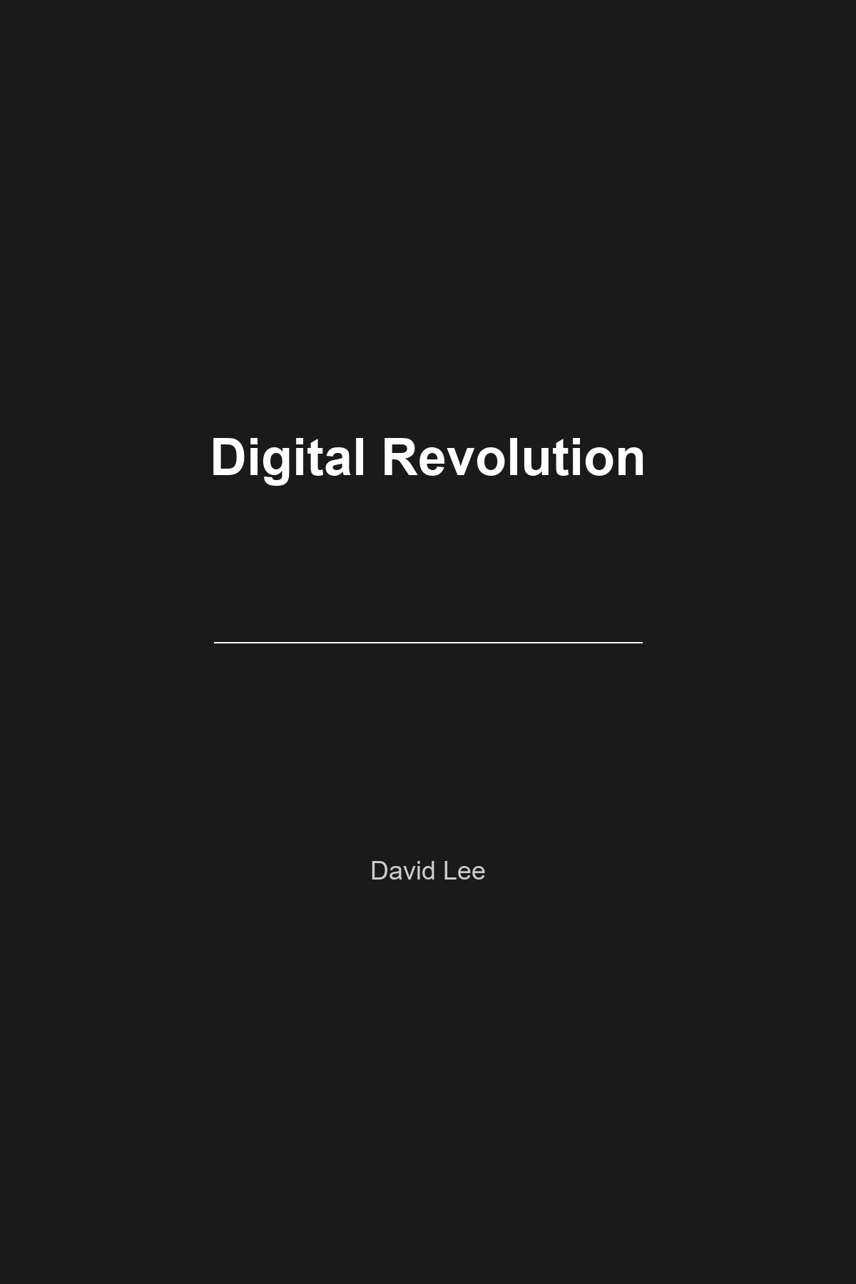 Digital Revolution book cover