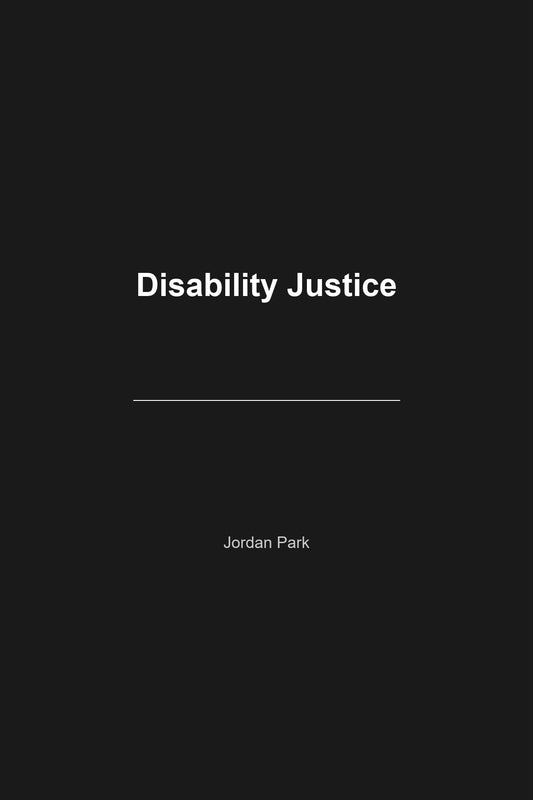 Disability Justice book cover