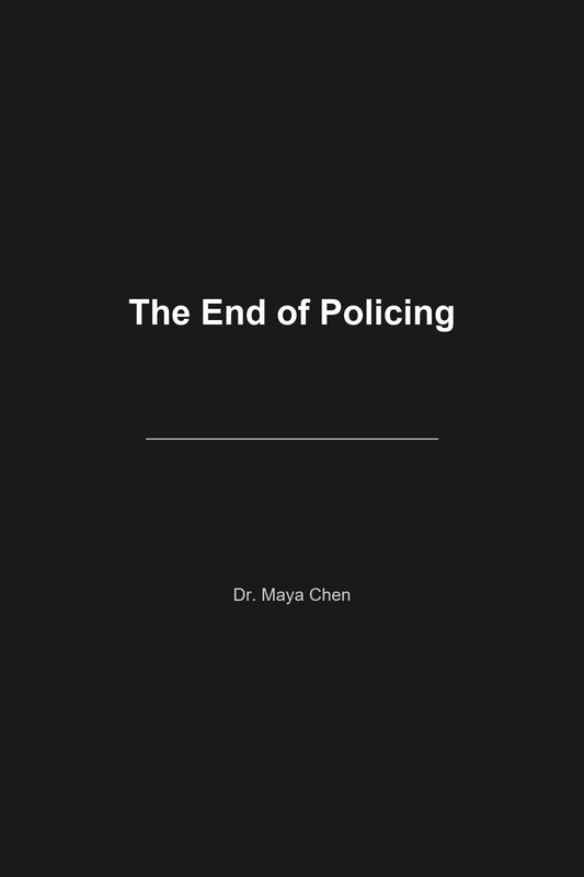 The End of Policing book cover